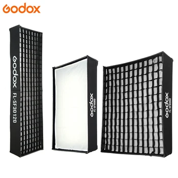 Godox FL-SF3045 / FL-SF4060 / FL-SF30120 / FL-SF6060 Honeycomb Mriežky Softbox pre FL60 FL100 FL150R FL150S Flexibilné LED Svetlo Obrázok